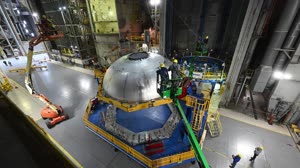 NASA Rocket Hardware Moves to Michoudâ€™s Vertical Assembly Center for Next Phase of Production